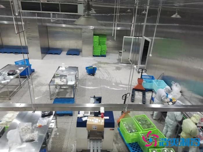 上海儒汇净菜中央厨房榴莲网站官网建造工程案例