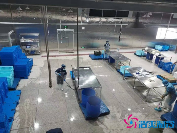 上海儒汇净菜中央厨房榴莲网站官网建造工程案例